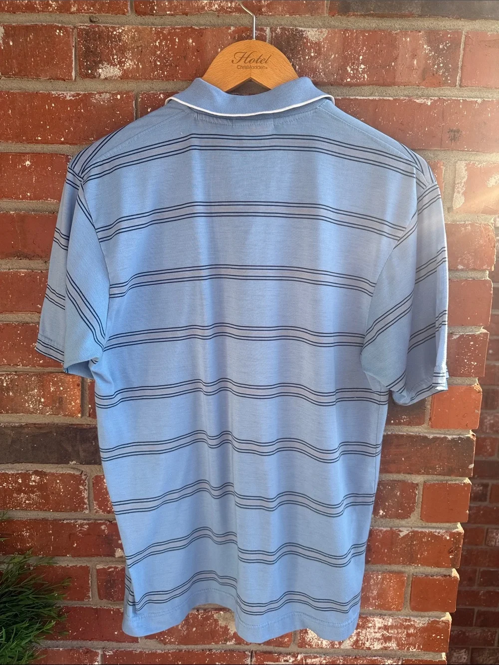 Vintage late 1990’s Ralph Lauren Light Blue Pocket Polo